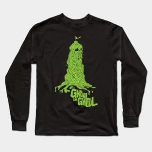 Melter Skelter (green) Long Sleeve T-Shirt